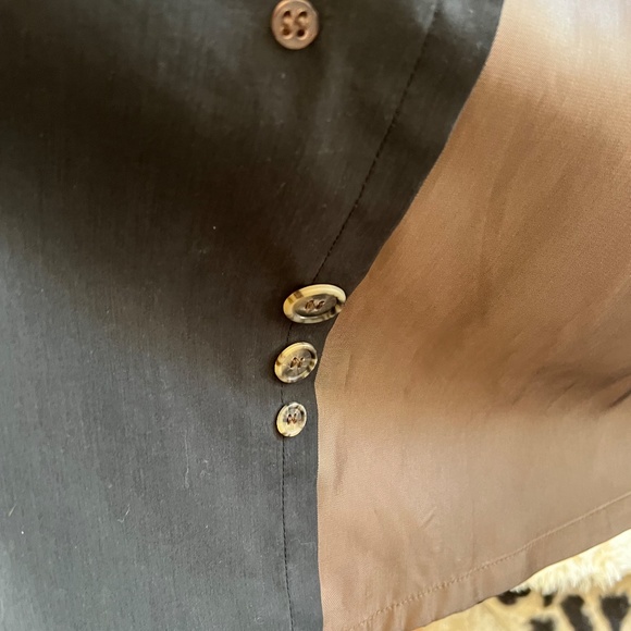 Women's Black Trench Coat - Picture 8 of 16